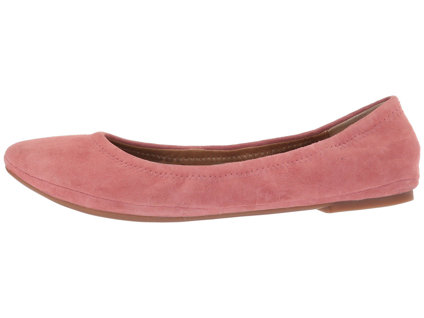 Sapatilha feminina Lucky Brand Emmie rosa tamanho 8 M