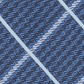 Gravata Perry Ellis Ramsey Geo Grid Masculina Azul Tamanho Único