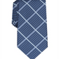 Gravata Perry Ellis Ramsey Geo Grid Masculina Azul Tamanho Único