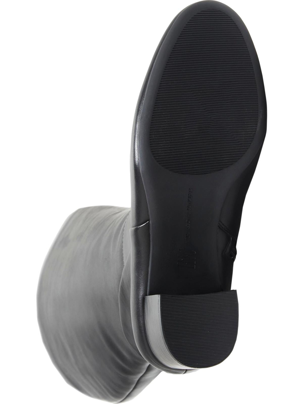 Botas femininas INC Radella Wide Calf até o joelho, pretas, tamanho 9M