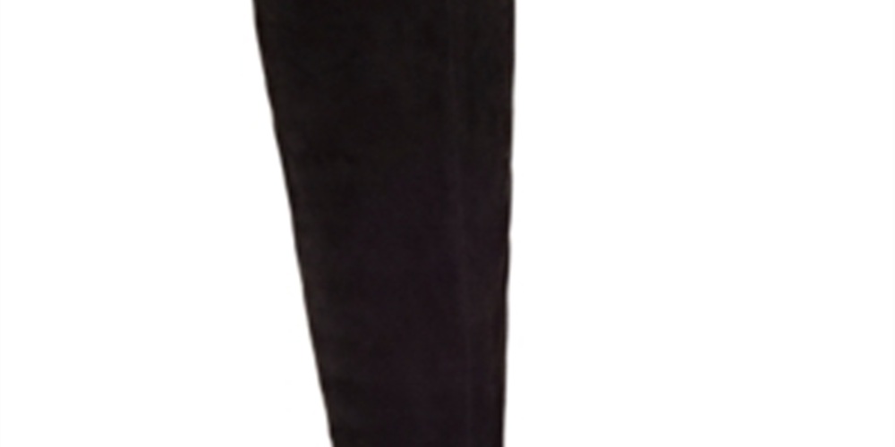 Botas femininas INC Radella Wide Calf até o joelho, pretas, tamanho 9M