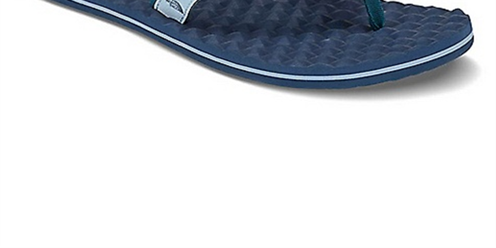 The North Face Base Camp Plus Mini Thong Sporty Chinelos Femininos Azuis Tamanho 8W