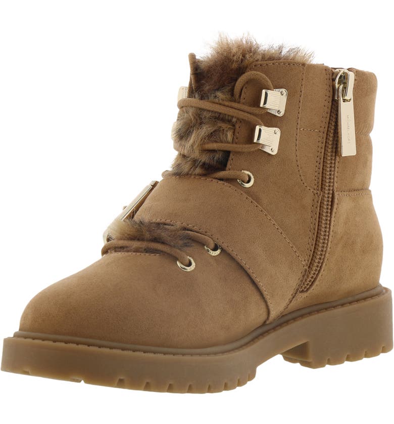 Botas Michael Kors Little &amp; Big Girls Medline Reina - Bege Tamanho 1 M