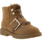 Botas Michael Kors Little &amp; Big Girls Medline Reina - Bege Tamanho 1 M