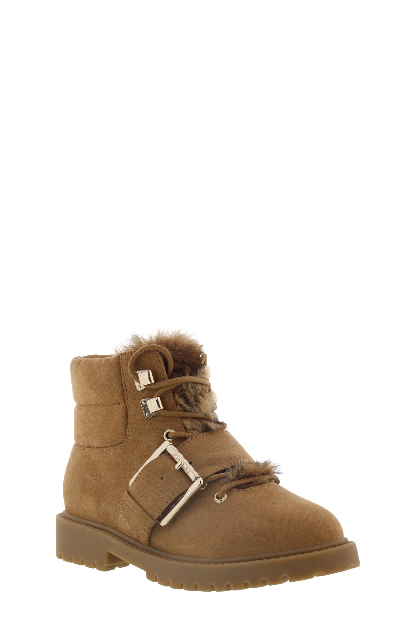 Botas Michael Kors Little &amp; Big Girls Medline Reina - Bege Tamanho 1 M