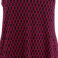 Tommy Hilfiger Blusa Feminina Estampada Manga Franzida Vermelha Tamanho X-G