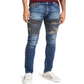 Calça Jeans Skinny Moto Blocked Masculina Guess Azul Tamanho 34