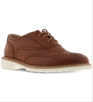 Sapatos Kenneth Cole Little &amp; Big Boy's Wing Ryan Marrom Tamanho 1 M