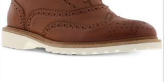 Sapatos Kenneth Cole Little &amp; Big Boy's Wing Ryan Marrom Tamanho 1 M