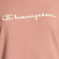 Moletom Champion Heritage Cotton Mix Texture Feminino Rosa Tamanho X-S