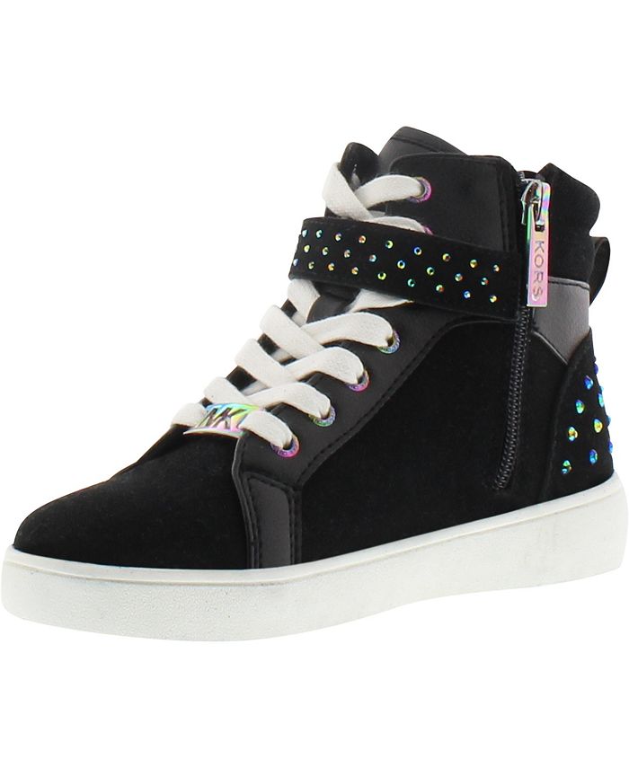 Tênis Michael Kors Little &amp; Big Girl's Jem Rubina Preto Tamanho 1 M