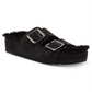 INC International Concepts Sapato casual feminino de tecido aberto, preto, tamanho 6,5