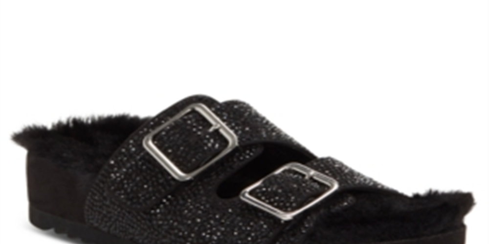 INC International Concepts Sapato casual feminino de tecido aberto, preto, tamanho 6,5