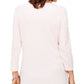 Karen Scott Top Feminino Estampado Rosa Tamanho Pequeno P
