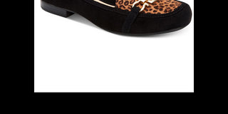 Sapatos mocassins femininos Charter Club Alettee com bico quadrado, pretos, tamanho 10 M