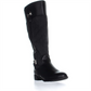 Karen Scott Deliee Almond Toe Joelho Alto Feminino Preto Tamanho -7 WC
