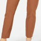 Calça feminina Chelsea Tummy Control Skinny Leg Tornozelo Charter Club Marrom Tamanho 8