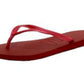 Havaianas Slim Texturizado Feminino Vermelho Tamanho -7/8 L
