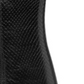 Bota feminina Michael Kors Keke Python em couro com relevo, preta, tamanho 10