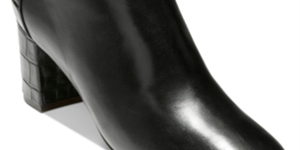 Bota feminina Cole Haan Nella preta tamanho 5 B