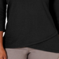Karen Scott Top Tulip Hem Feminino Preto Tamanho XX-G