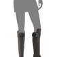 Calça jeans skinny rasgada e enfeitada feminina INC International Concepts, preta, tamanho 10