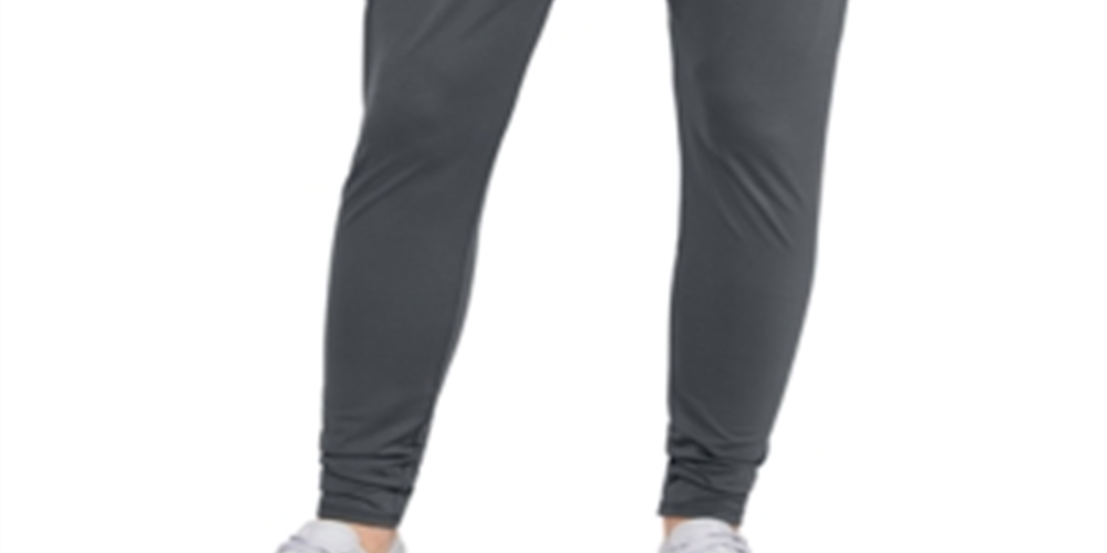 Calça de treino Under Armour HeatGear feminina, cinza, tamanho grande