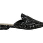 Mules Tya Feminino Bar III, Preto, Tamanho 7,5