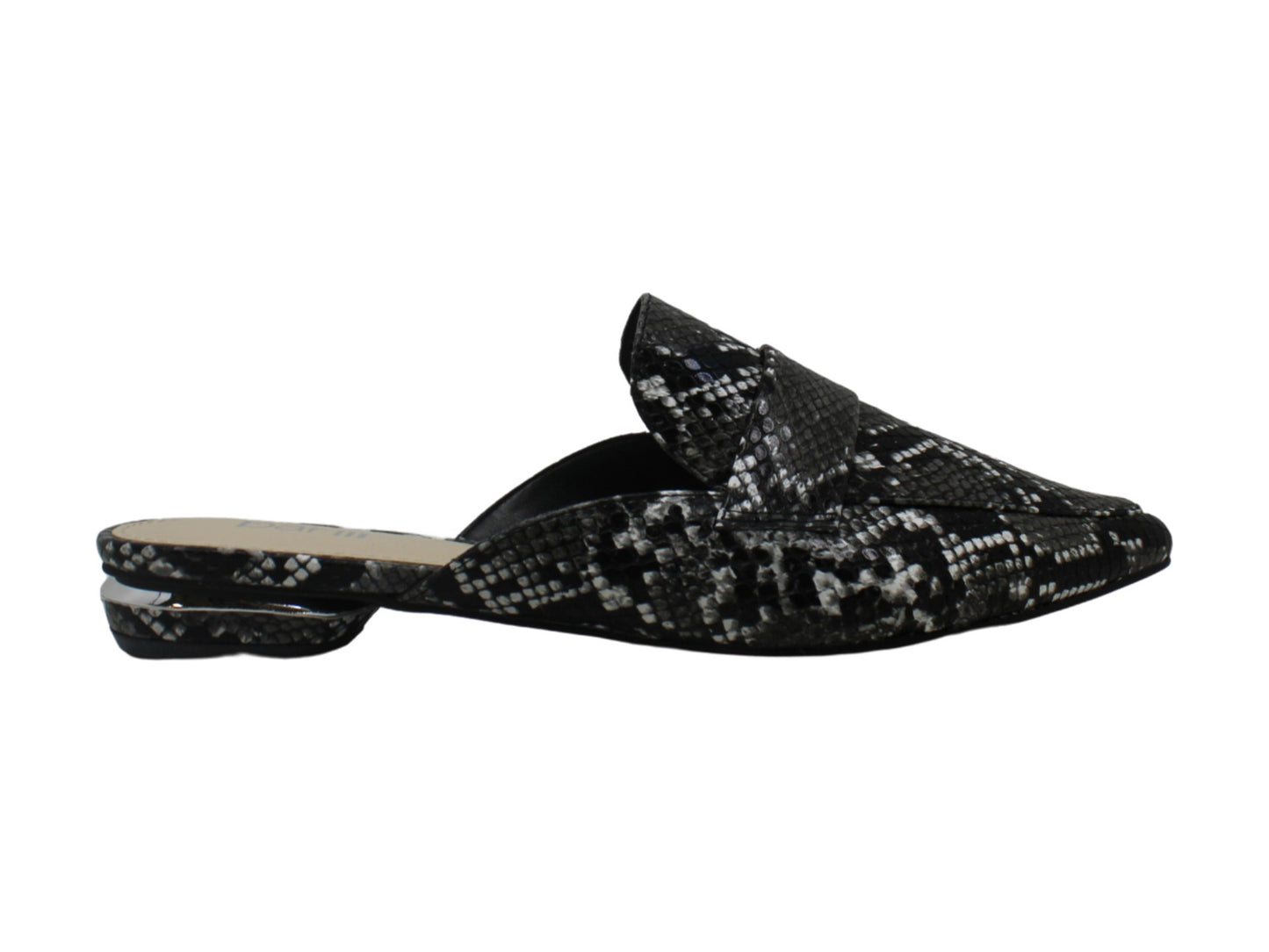 Mules Tya Feminino Bar III, Preto, Tamanho 7,5