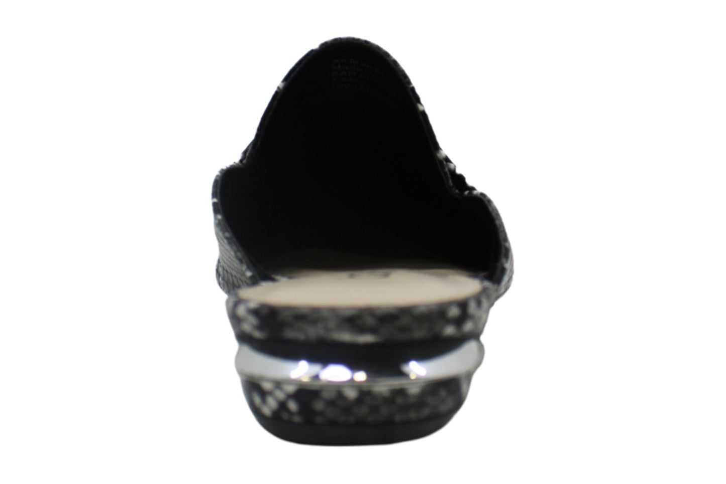 Mules Tya Feminino Bar III, Preto, Tamanho 7,5