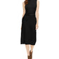 Vestido suéter feminino com cinto MIDI da INC International Concepts, preto, tamanho pequeno