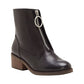 Bota feminina Lucky Brand Lk Tibly, preta, tamanho 7 M