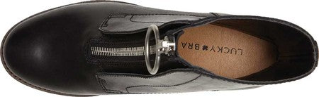 Bota feminina Lucky Brand Lk Tibly, preta, tamanho 7 M