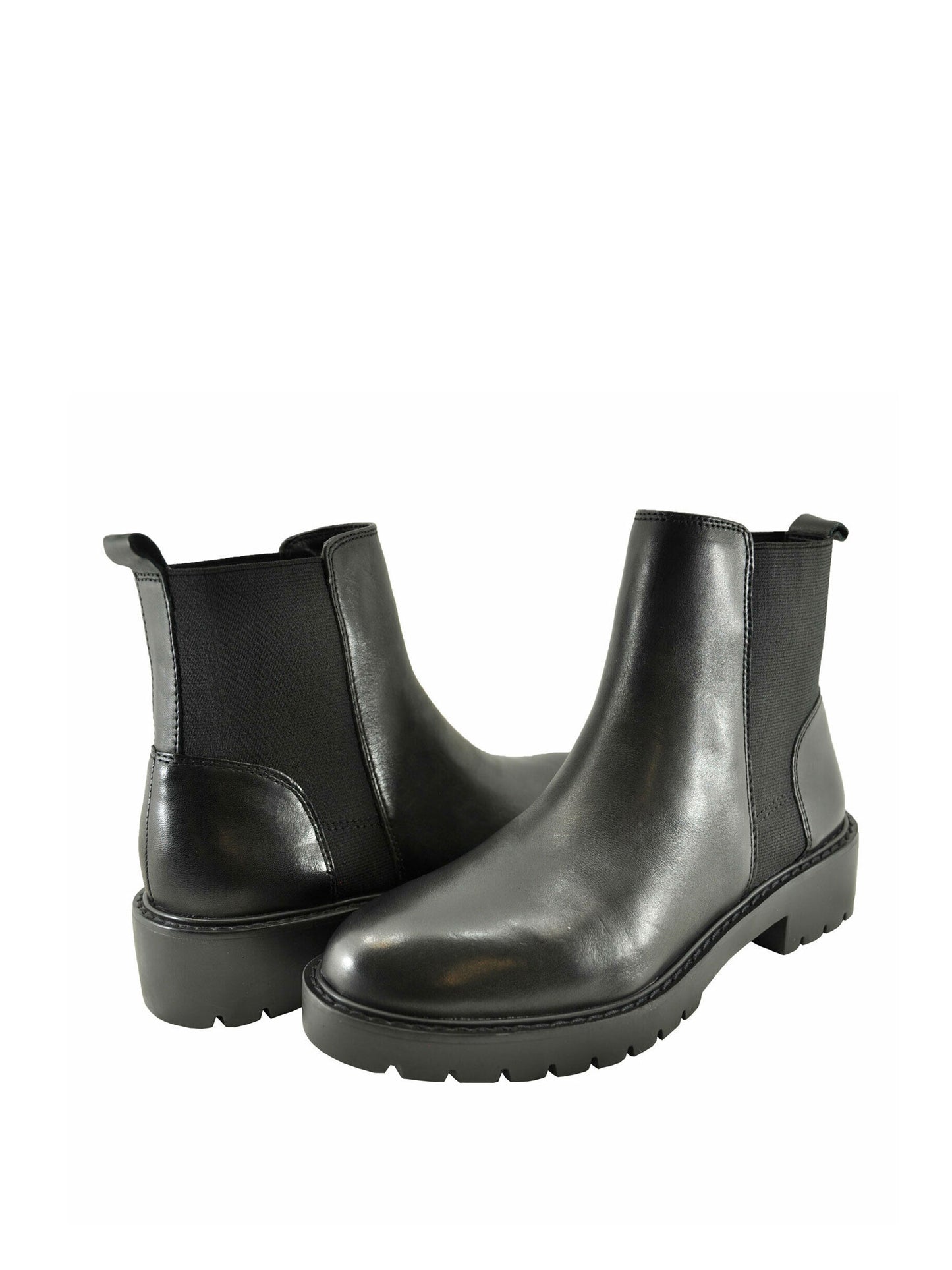 Bota Chelsea Steve Madden Gliding Feminina Preta Tamanho 6,5 M
