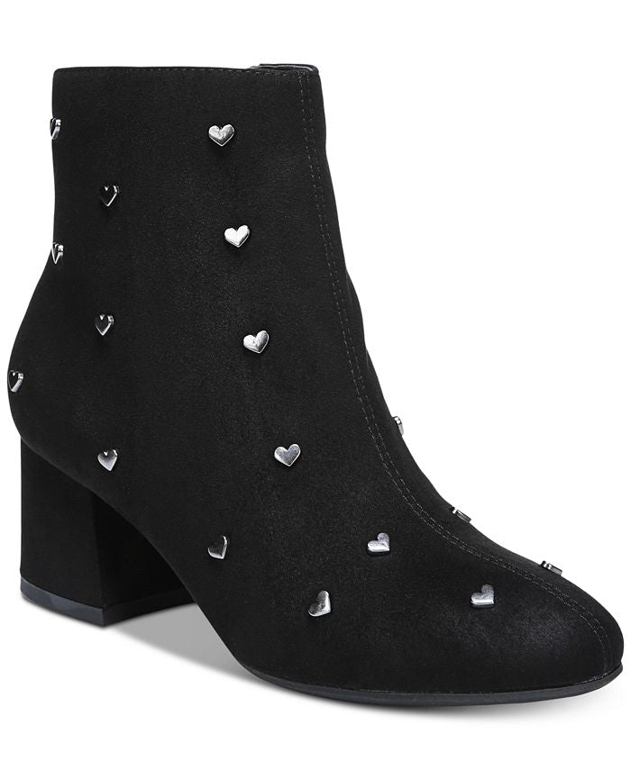 Botas Bar III Jadine de camurça sintética femininas, rosa, tamanho 6,5 m