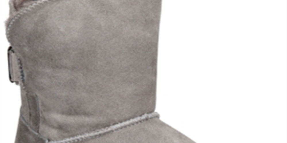 Botas femininas para clima frio Style &amp; Co Teenyy, cinza, tamanho 11 M