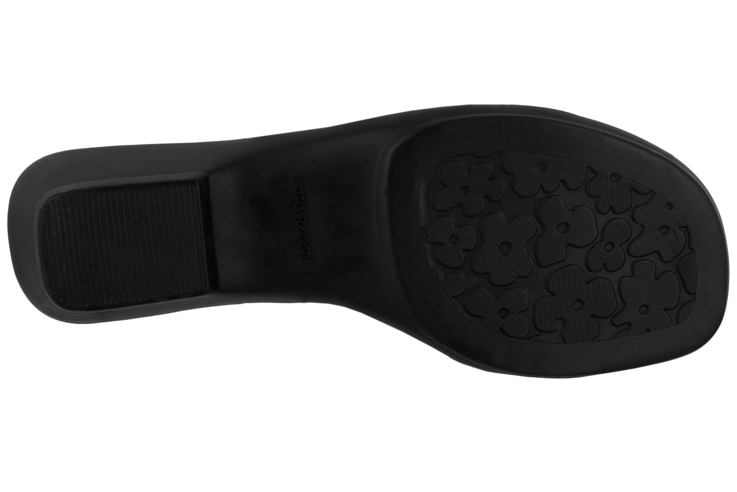 Easy Street Torrid Mules Largas Pretas Tamanho 11 W para Mulheres