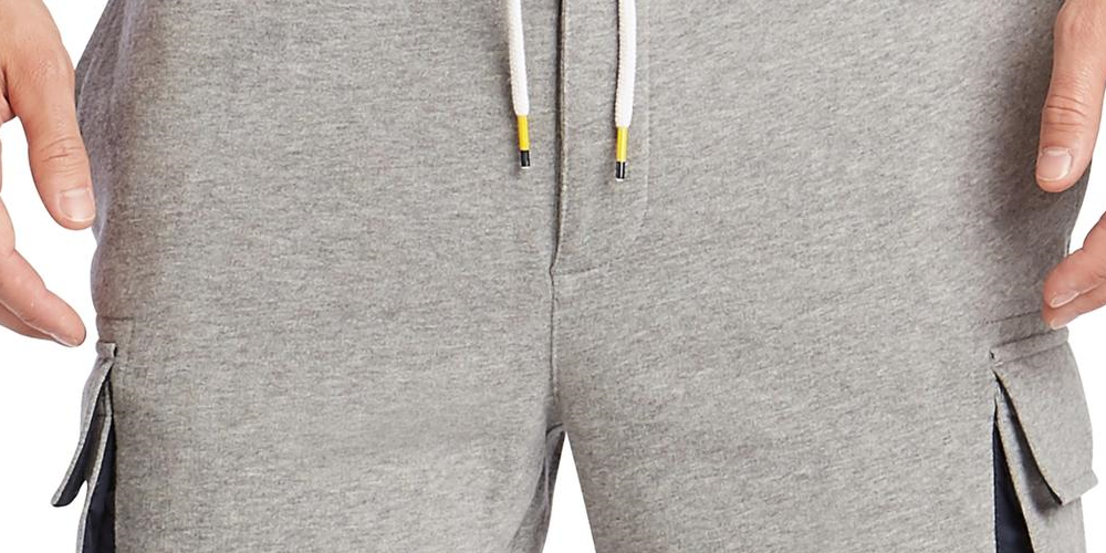 Calça cargo masculina Nautica, cinza, tamanho XX-G