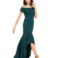 Vestido Calvin Klein Feminino Ombro a Ombro Alto e Baixo Verde Tamanho 16