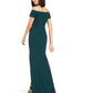 Vestido Calvin Klein Feminino Ombro a Ombro Alto e Baixo Verde Tamanho 16