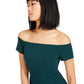 Vestido Calvin Klein Feminino Ombro a Ombro Alto e Baixo Verde Tamanho 16