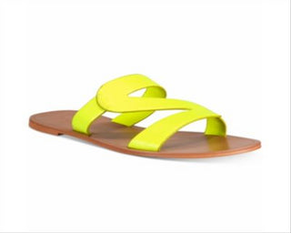 Aldo Women's Falema Flat Sandals Yellow Size 9 B