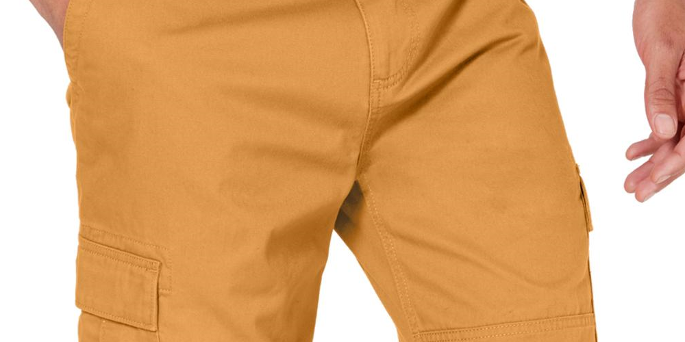 Shorts American Rag Masculino Frat Boy Relaxed Fit Laranja Tamanho 32