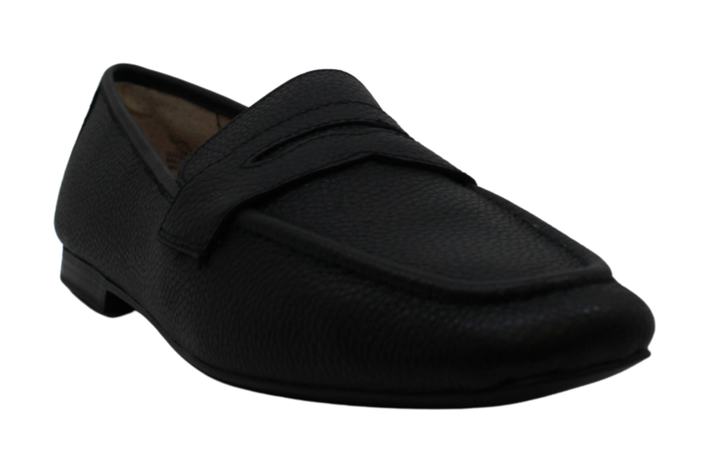 American Rag Mocassim Feminino Cammie Couro Biqueira Fechada Preto Tamanho 10 M