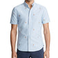 Camisa Oxford Polo Ralph Lauren Masculina Allover Pony Manga Curta Tamanho Sortido Pequeno