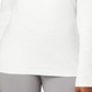 Karen Scott Blusa de gola alta feminina de algodão, branca, tamanho XX-G