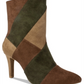 Botas Casilda de textura mista femininas Rialto, marrom, tamanho 10 M