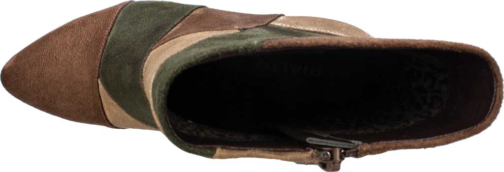 Botas Casilda de textura mista femininas Rialto, marrom, tamanho 10 M