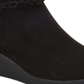 Botas de cano curto Jordanyy Wedge femininas Style &amp; Co, pretas, tamanho 5,5 M