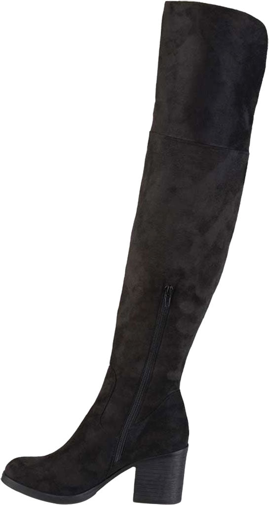 Bota Sana Regular Feminina Journee Collection Preta Tamanho 7M